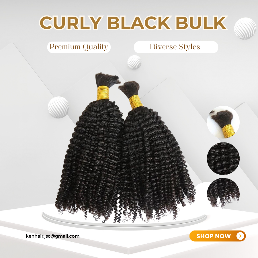 Curly Black Bulk