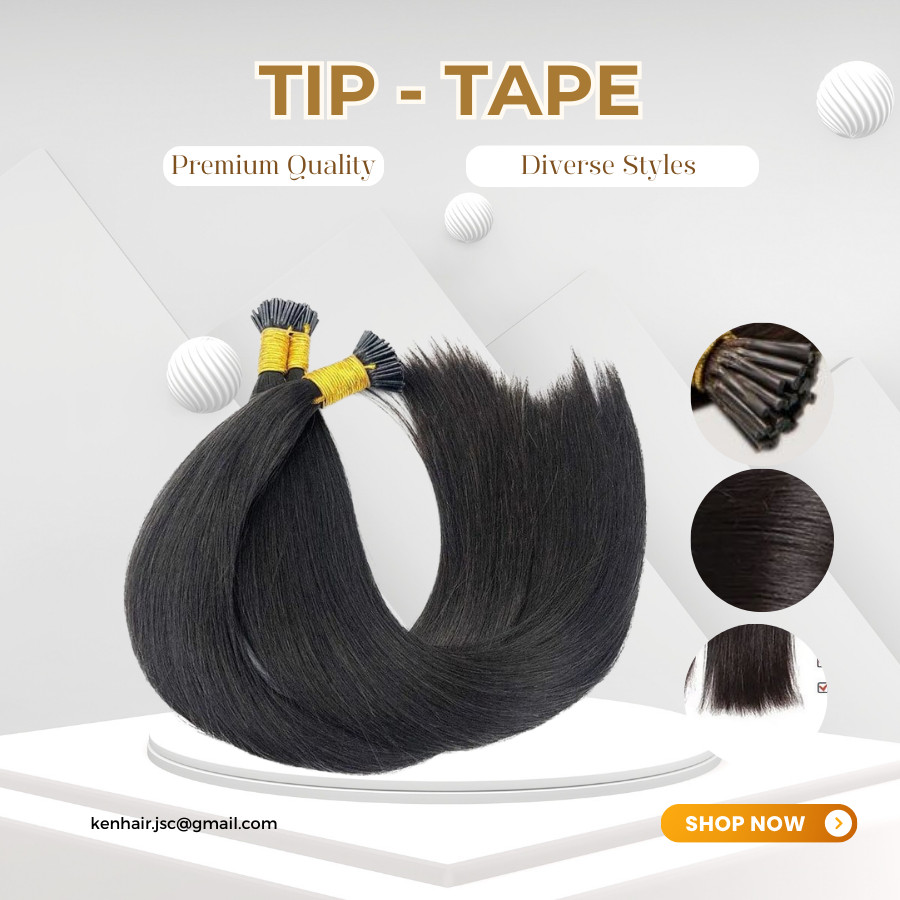 Tip-Tape Hair