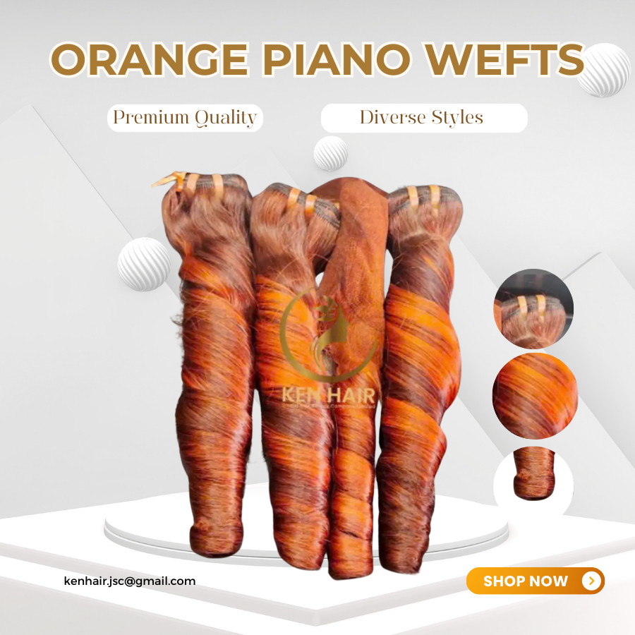 Piano (Orange) Weft