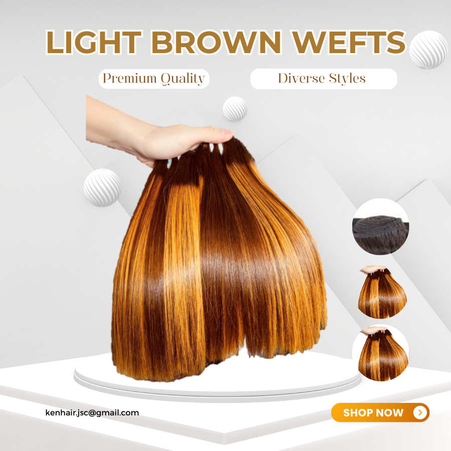 Light Brown Weft